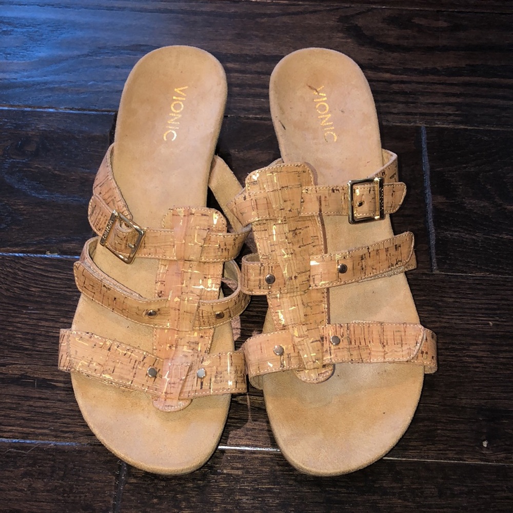 VIONIC slip on sandals size 12 - Picture 2 of 7
